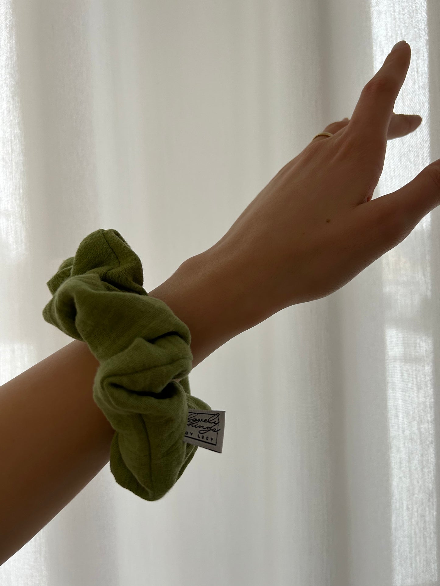 Musselin Scrunchies